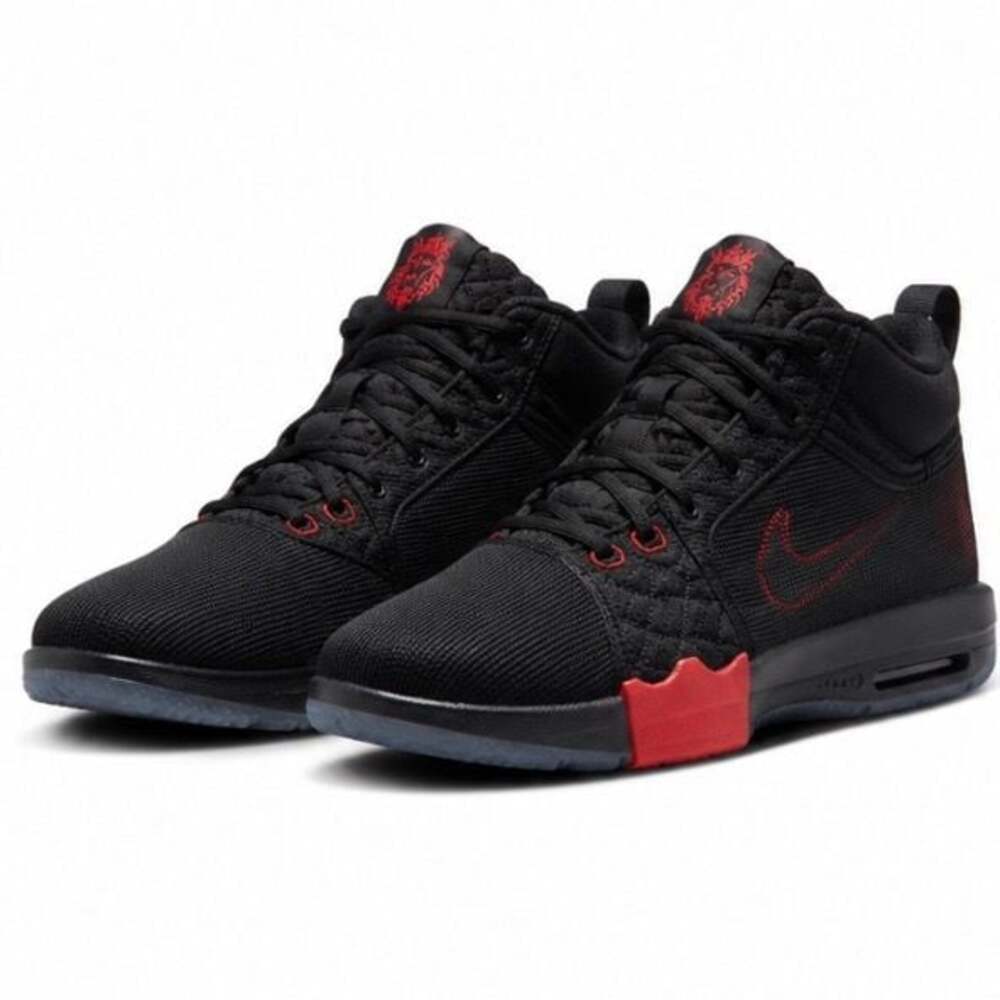 Nike LeBron Witness 8 Men's Basketball Shoes Black/University Red